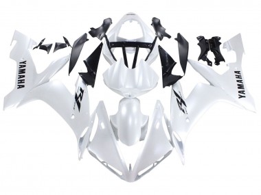 Venta Carenados Moto Yamaha YZF 1000 R1 2004-2006 - Blanco Perla Negro Calcomanías