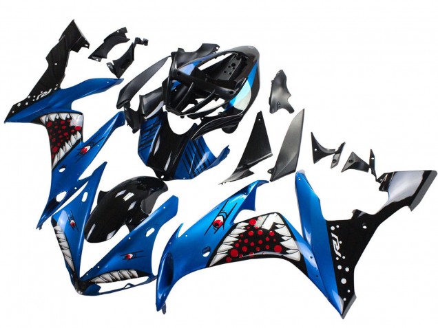 Venta Carenados Moto Yamaha YZF 1000 R1 2004-2006 - Azul Negro Rojo Blanco Tiburón