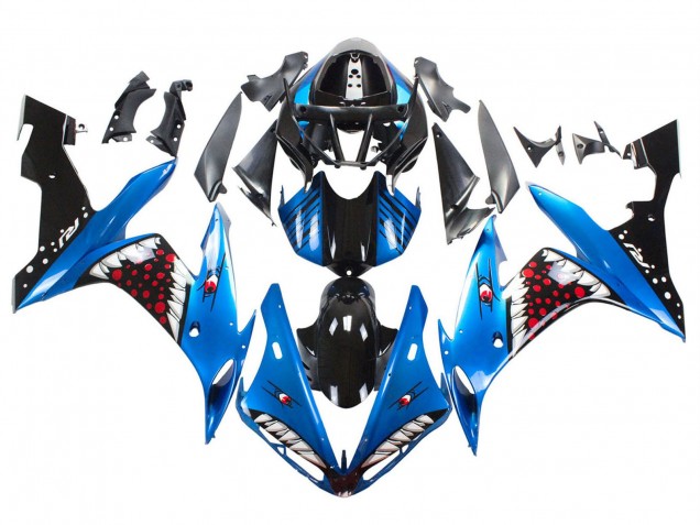 Venta Carenados Moto Yamaha YZF 1000 R1 2004-2006 - Azul Negro Rojo Blanco Tiburón