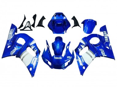 Venta Carenados Moto Yamaha YZF 600 R6 1998-2002 - Azul Blanco