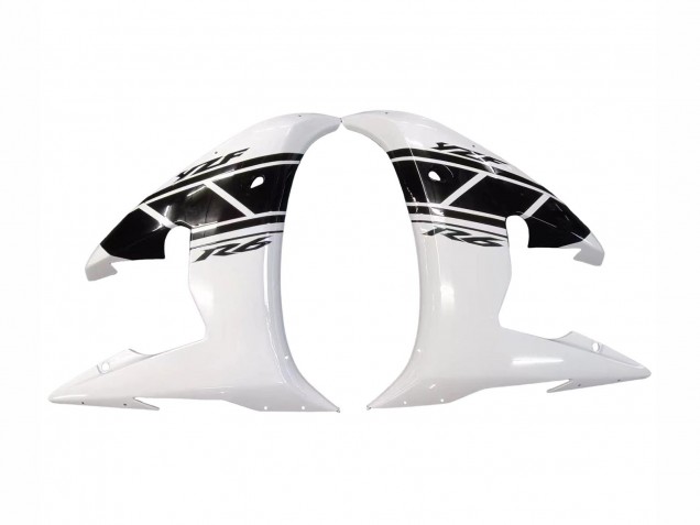Venta Carenado Moto Yamaha YZF R6 2003-2004 - Blanco Negro Brillante