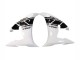 Venta Carenado Moto Yamaha YZF R6 2003-2004 - Blanco Negro Brillante