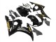 Venta Carenados Moto Yamaha YZF R6 2003-2004 - Negro Brillante Oro Calcomanías