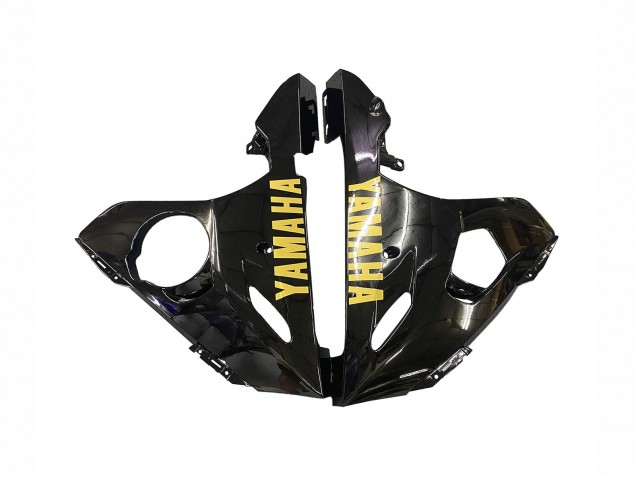 Venta Carenados Moto Yamaha YZF R6 2003-2004 - Negro Brillante Oro Calcomanías