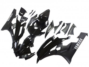 Venta Carenados Moto Yamaha YZF 600 R6 2006-2007 - Negro Brillante Negro Mate