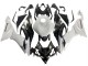 Venta Carenados Moto Kawasaki ZX6R 2019-2022 - Blanco Negro FibraCarbono
