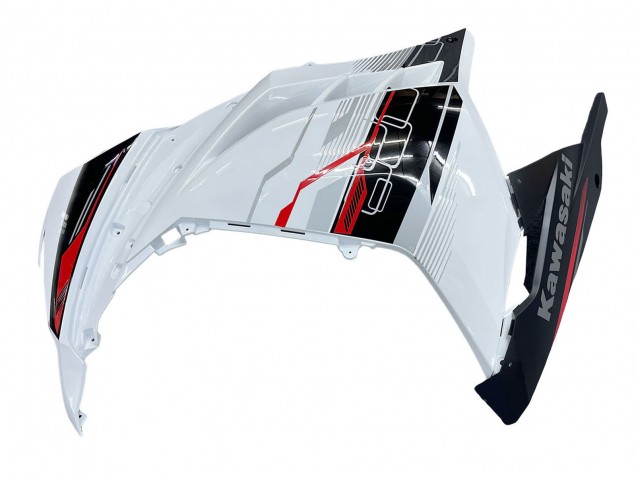Venta Carenados Moto Kawasaki EX300 2013-2024 - Blanco Rojo Negro