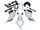 Venta Carenados Moto Kawasaki EX300 2013-2024 - Blanco Rojo Negro