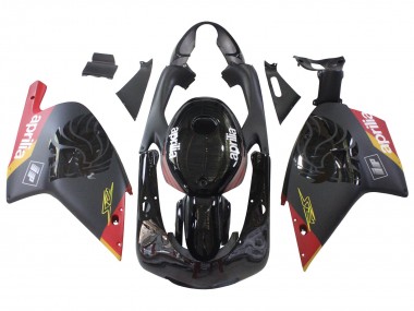 Venta Carenados Moto Aprilia RS125 2000-2005 - Negro Rojo Amarillo