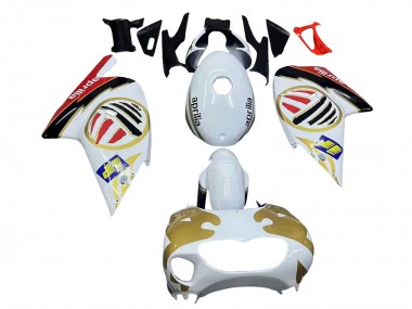 Venta Carenados Moto Aprilia RS125 2000-2005 - Blanco Amarillo Rojo