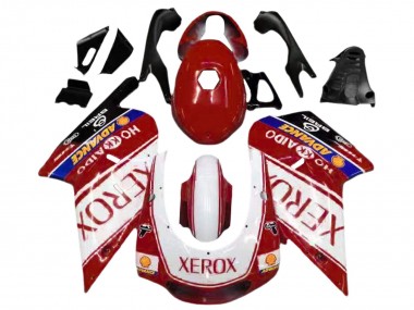 Venta Carenados Moto Aprilia RS125 2000-2005 - Blanco Rojo Amarillo Azul Xerox