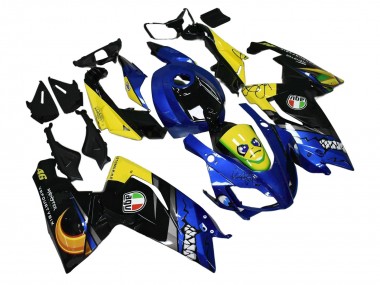 Venta Carenados Moto Aprilia RS125 2006-2011 - Azul Amarillo Negro Tiburón