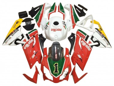 Venta Carenados Moto Aprilia RS125 2006-2011 - Blanco Rojo Verde