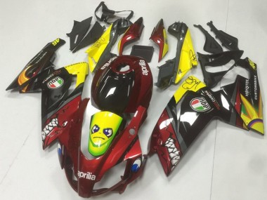 Venta Carenados Moto Aprilia RS125 2006-2011 - Rojo Amarillo Negro Tiburón