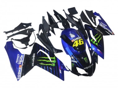 Venta Carenados Moto Aprilia RS125 2006-2011 - Azul Negro Verde Monstruo 46