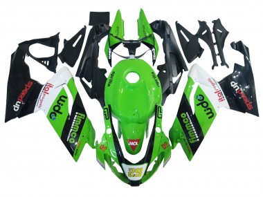 Venta Carenado Moto Aprilia RS125 2006-2011 - Verde Blanco Negro