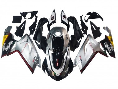 Venta Carenados Moto Aprilia RS125 2006-2011 - Plata Negro