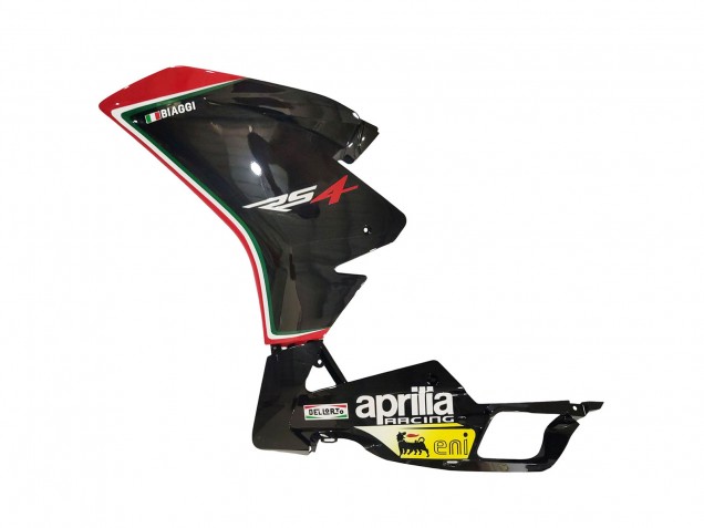 Venta Carenados Moto Aprilia RS4 50 125 2012-2018 - Blanco Rojo Amarillo Negro Brillante