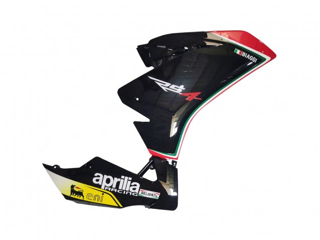 Venta Carenados Moto Aprilia RS4 50 125 2012-2018 - Blanco Rojo Amarillo Negro Brillante