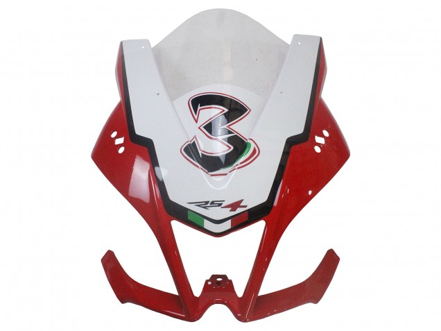 Venta Kits Carenado Moto Aprilia RS4 50 125 2012-2018 - Blanco Rojo Verde Amarillo Alitalia