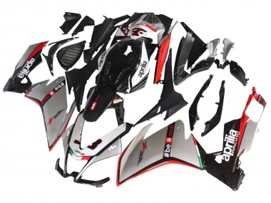 Venta Carenados Moto Aprilia RS4 50 125 2012-2018 - Plata Rojo Negro Brillante