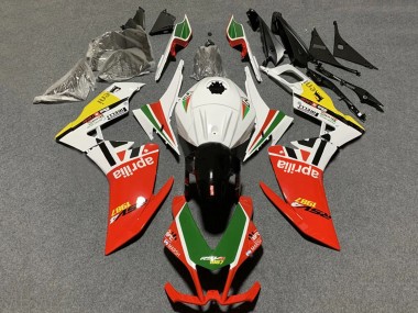 Venta Carenados Moto Aprilia RS4 50 125 2012-2018 - Blanco Rojo Verde Amarillo