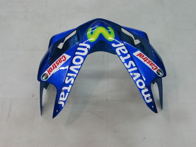 Venta Carenados Moto Honda CBR600 F4i 2004-2007 - Azul Amarillo Verde MoviStar