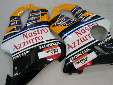 Venta Carenados Moto Honda CBR600 F4i 2004-2007 - Amarillo Azul Blanco Negro Nastro Azzurro