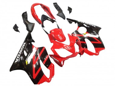 Venta Carenado Moto Honda CBR600 F4i 2004-2007 - Rojo Negro Brillante