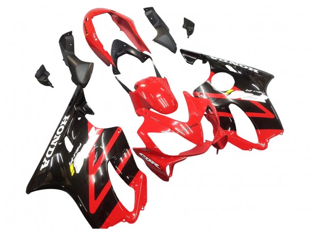 Venta Carenado Moto Honda CBR600 F4i 2004-2007 - Rojo Negro Brillante