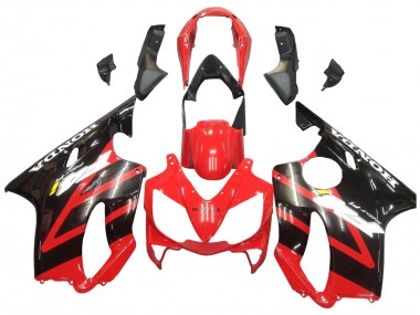 Venta Carenado Moto Honda CBR600 F4i 2004-2007 - Rojo Negro Brillante