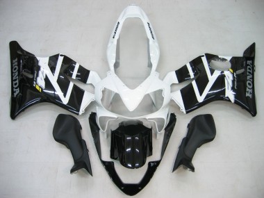Venta Carenado Moto Honda CBR600 F4i 2004-2007 - Blanco Negro Brillante