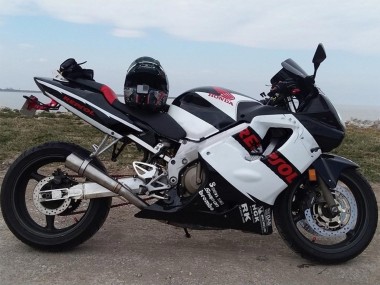 Venta Carenados Moto Honda CBR600 F4i 2004-2007 - Blanco Negro Brillante Rojo Repsol