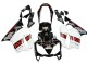 Venta Carenados Moto Honda CBR600 F4i 2004-2007 - Blanco Negro Brillante Rojo Repsol