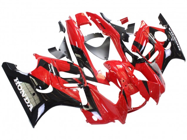 Venta Carenados Moto Honda CBR600 F3 1997-1998 - Rojo Negro Brillante