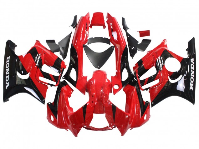 Venta Carenados Moto Honda CBR600 F3 1997-1998 - Rojo Negro Brillante