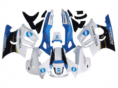 Venta Carenados Moto Honda CBR600 F3 1997-1998 - Blanco Azul Negro Brillante