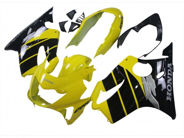Venta Carenados Moto Honda CBR600 F4 1999-2000 - Amarillo Negro Brillante