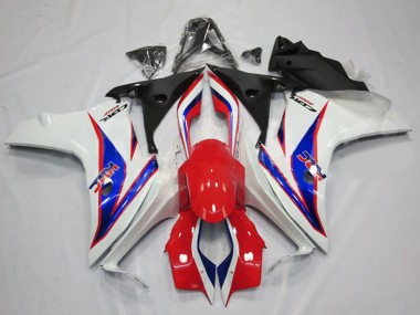 Venta Carenados Moto Honda CBR600F 2011-2013 - Blanco Rojo Azul HRC