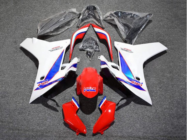 Venta Carenado Moto Honda CBR600F 2011-2013 - Blanco Rojo Azul HRC