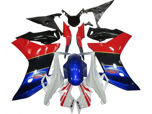 Venta Carenados Moto Honda CBR600F 2011-2013 - Blanco Rojo Azul Negro Brillante