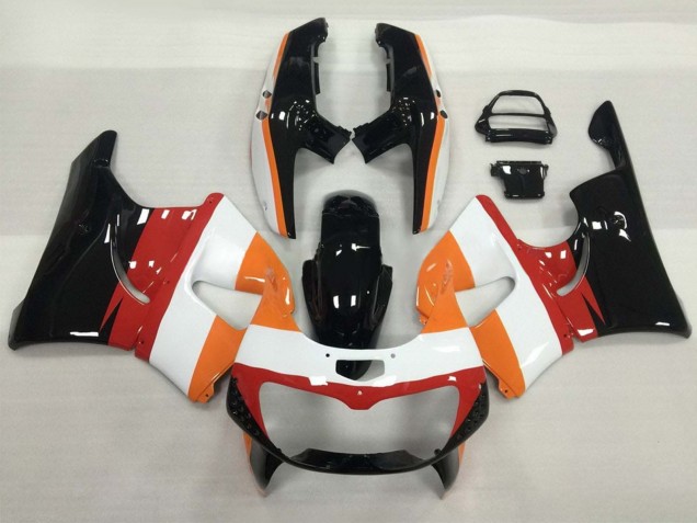 Venta Carenados Moto Honda CBR900RR 893 1994-1995 - Naranja Blanco Rojo Negro Brillante
