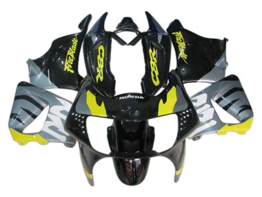 Venta Carenados Moto Honda CBR900RR 919 1998-1999 - Plata Amarillo Negro Brillante Fireblade