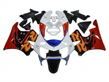 Venta Carenados Moto Honda CBR900RR 919 1998-1999 - Blanco Rojo Azul Negro Brillante
