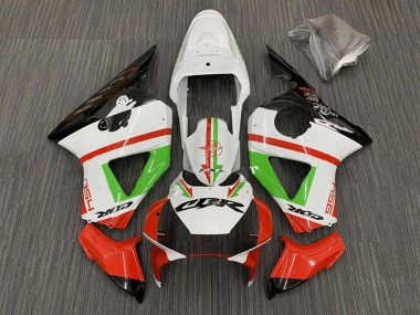 Venta Carenados Moto Honda CBR900RR 954 2002-2003 - Blanco Rojo Verde Negro Brillante