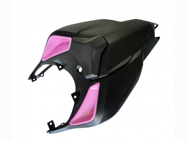 Venta Carenados Moto Ducati 848 2007-2014 - Blanco Rosa Negro Brillante Connie