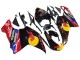 Venta Carenados Moto Ducati 848/1098/1198 2007-2014 - Negro Brillante Amarillo Azul Rojo Bull