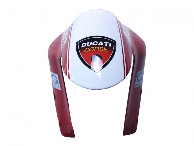 Venta Carenados Moto Ducati 848/1098/1198 2007-2014 - Blanco Rojo Negro Brillante Valsir Xerox