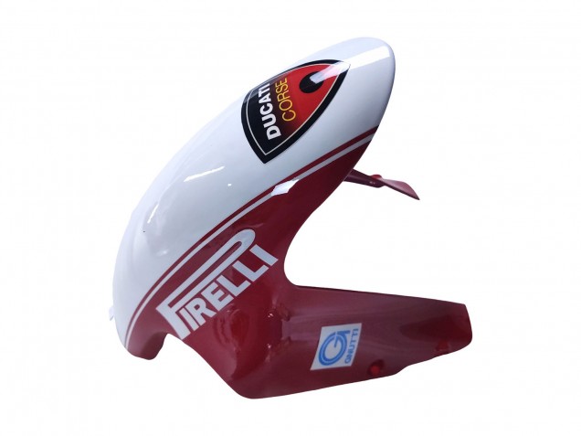 Venta Carenados Moto Ducati 848/1098/1198 2007-2014 - Blanco Rojo Negro Brillante Valsir Xerox