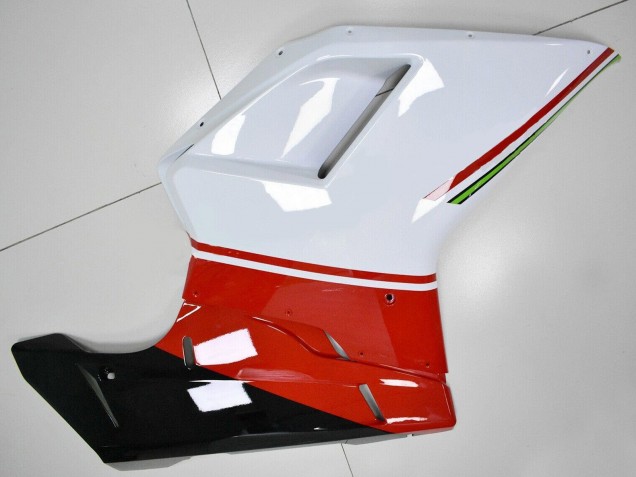 Venta Carenados Moto Ducati 848/1098/1198 2007-2014 - Blanco Rojo Verde Negro Brillante